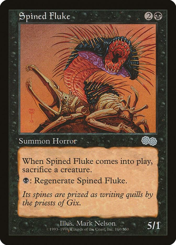 Spined Fluke [Urza's Saga] 160