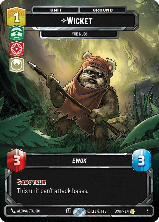 Wicket - Yub Nub! [Ashes of the Empire - Weekly Play Promos] 3