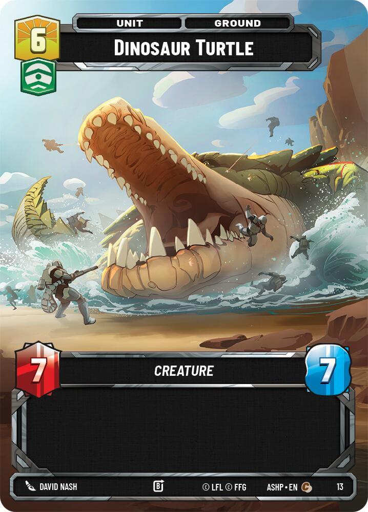 Dinosaur Turtle [Ashes of the Empire - Weekly Play Promos] 13
