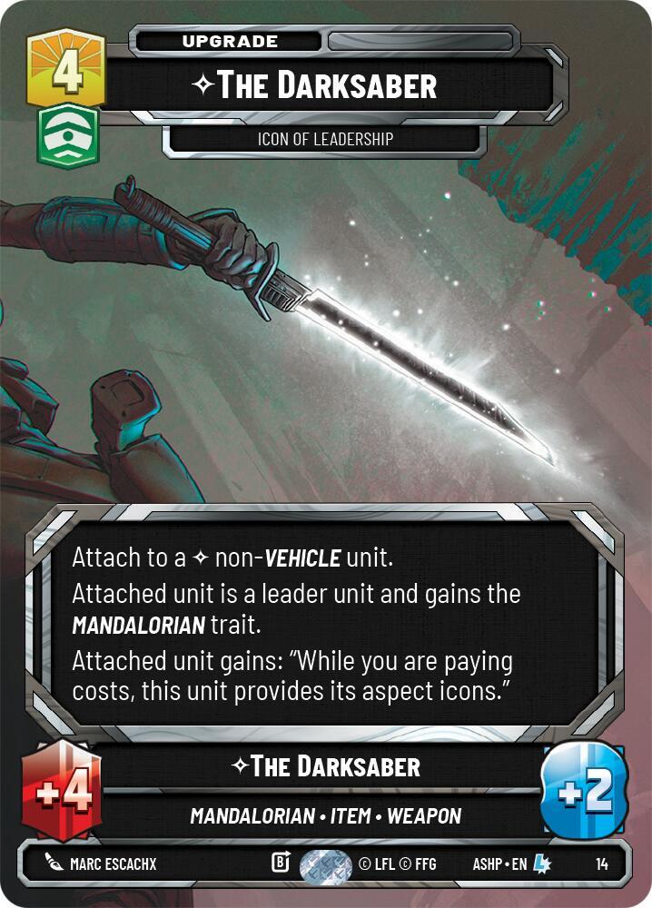 The Darksaber - Icon of Leadership [Ashes of the Empire - Weekly Play Promos] 14