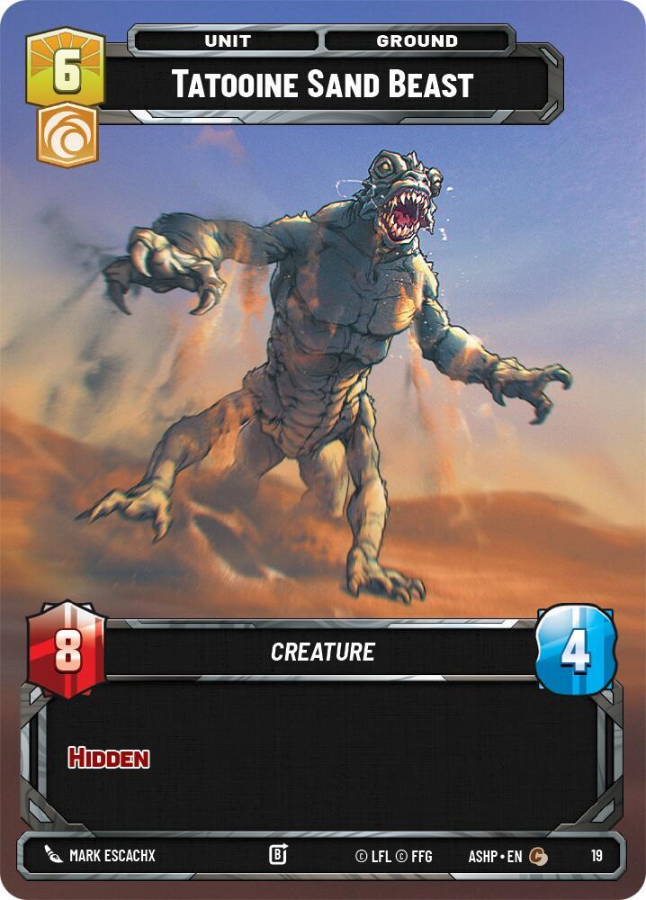 Tatooine Sand Beast [Ashes of the Empire - Weekly Play Promos] 19