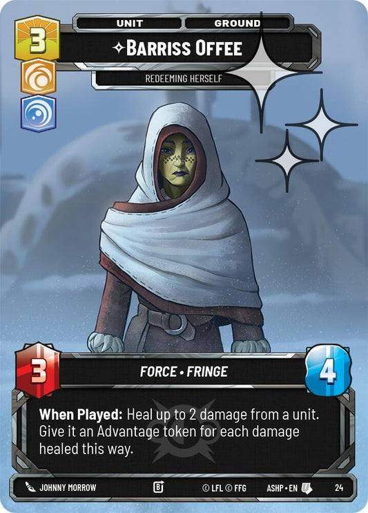Barriss Offee (Foil) [Ashes of the Empire - Weekly Play Promos] 24
