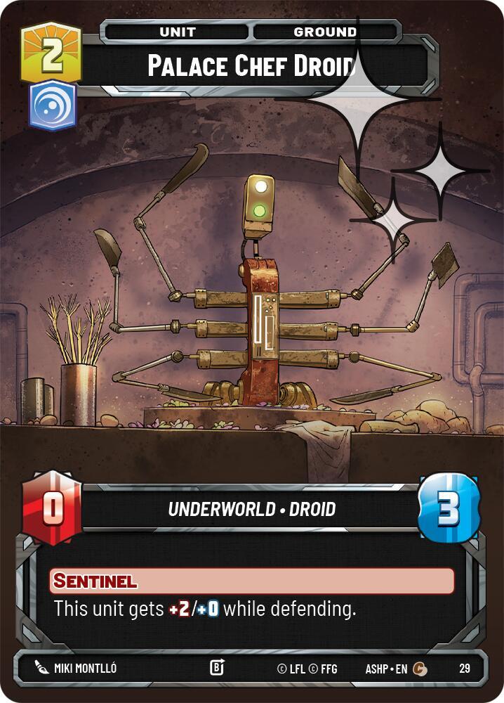 Palace Chef Droid (Foil) [Ashes of the Empire - Weekly Play Promos] 29