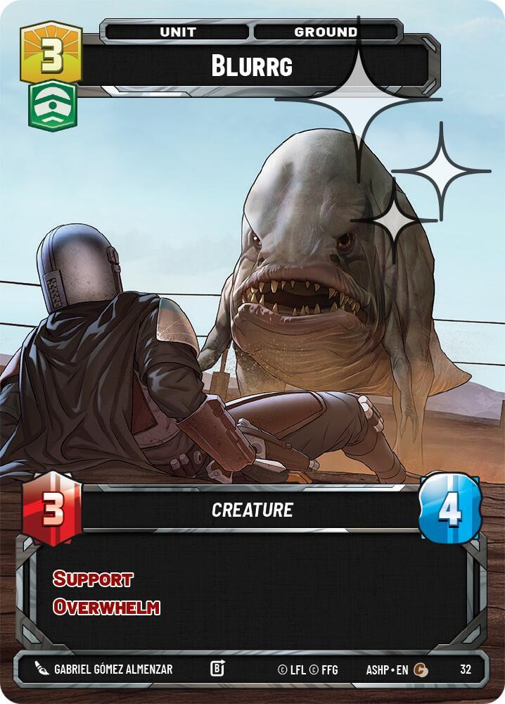 Blurrg (Foil) [Ashes of the Empire - Weekly Play Promos] 32