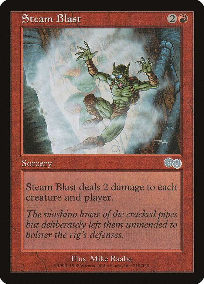 Steam Blast [Urza's Saga] 219