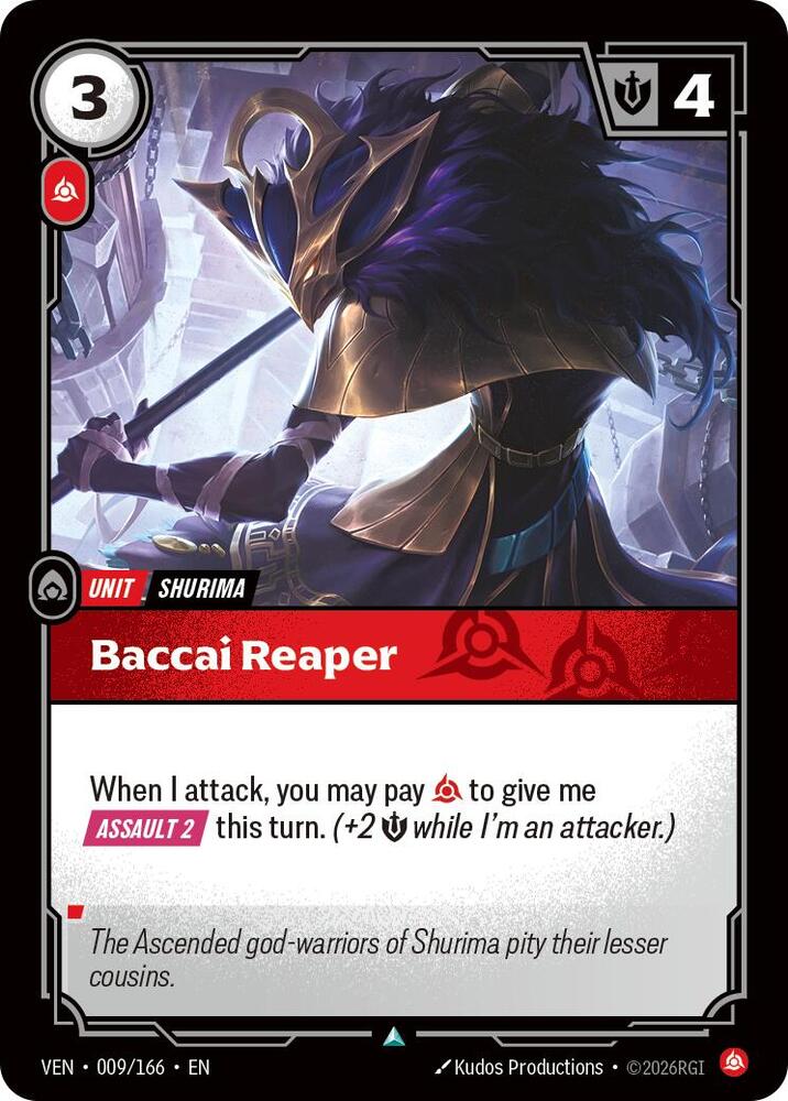 Baccai Reaper [Vendetta] 009/166