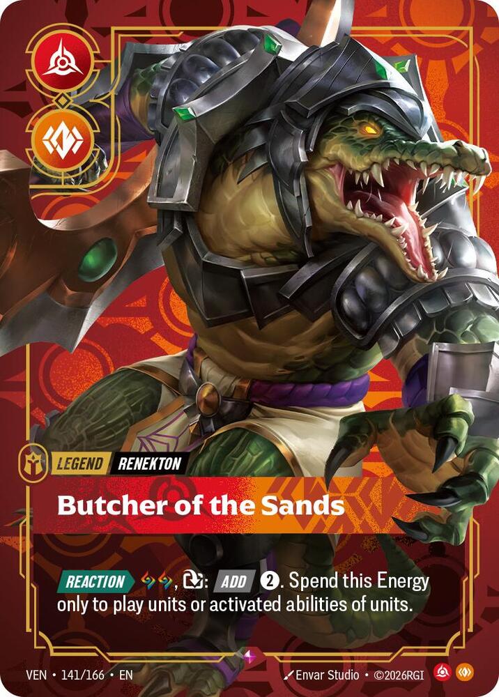 Renekton - Butcher of the Sands [Vendetta] 141/166