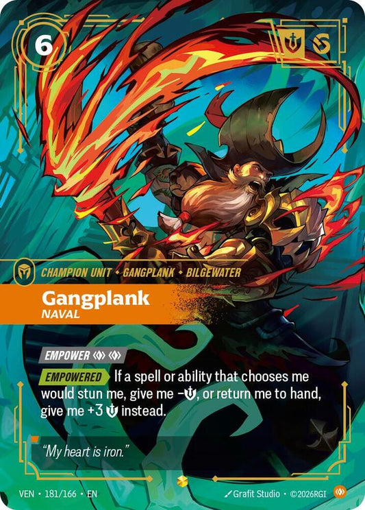 Gangplank - Naval (Overnumbered) [Vendetta] 181/166