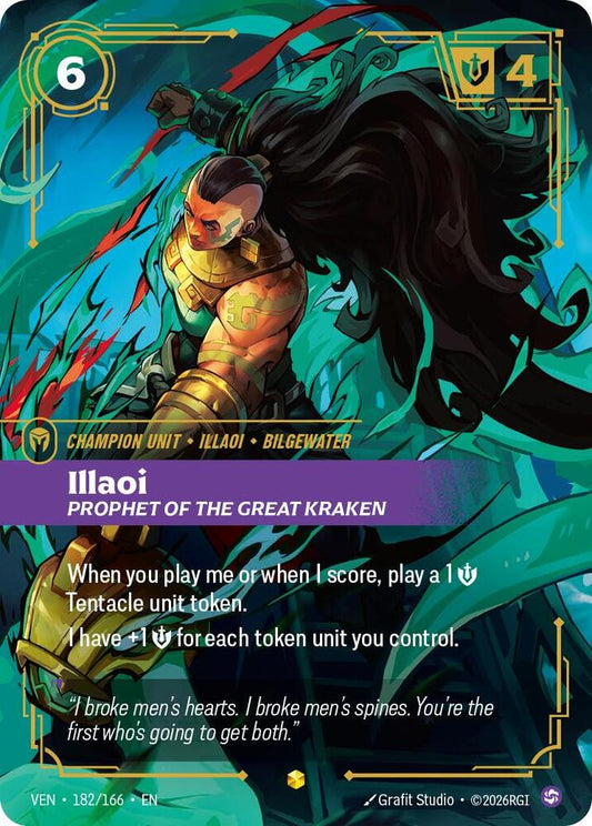 Illaoi - Prophet of the Great Kraken (Overnumbered) [Vendetta] 182/166