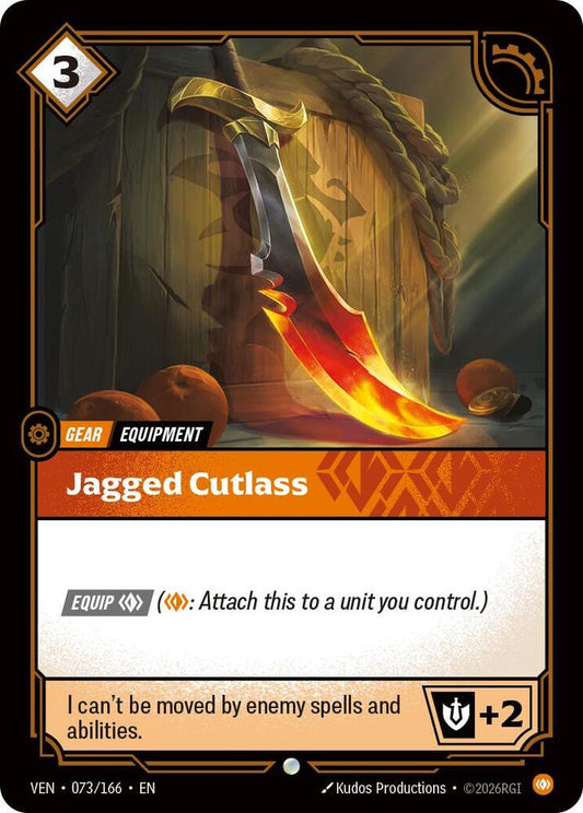 Jagged Cutlass [Vendetta] 073/166