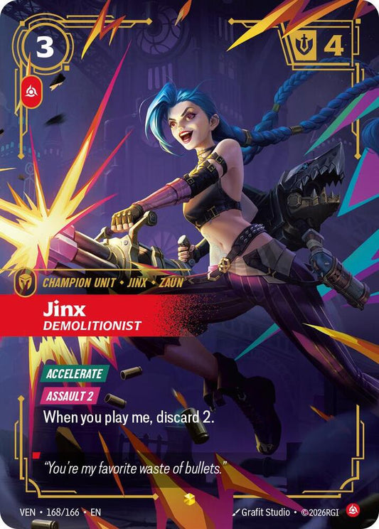 Jinx - Demolitionist (Overnumbered) [Vendetta] 168/166