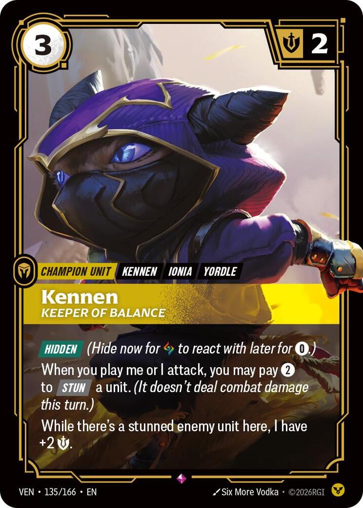 Kennen - Keeper of Balance [Vendetta] 135/166