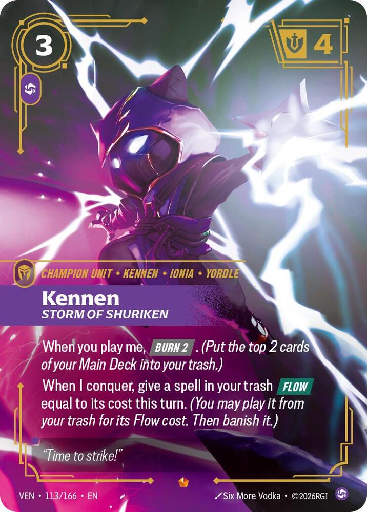 Kennen, Storm of Shuriken [Vendetta] 113/166