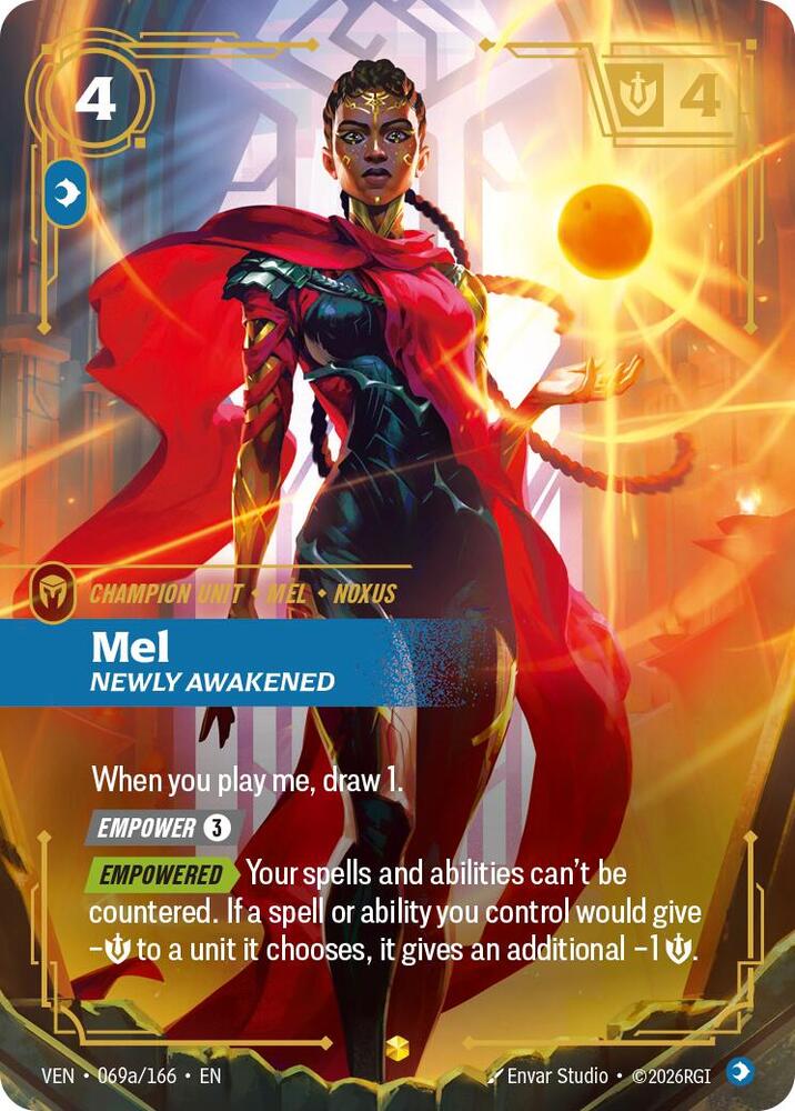 Mel, Newly Awakened (Alternate Art) [Vendetta] 069a/166