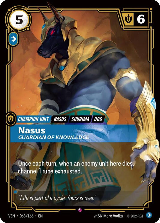 Nasus - Guardian of Knowledge [Vendetta] 063/166