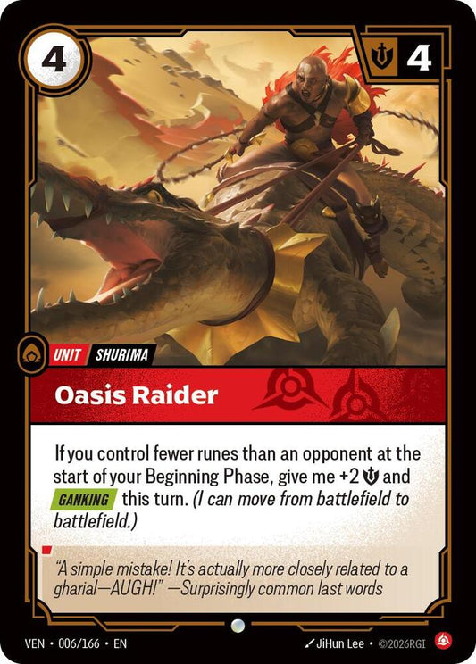 Oasis Raider [Vendetta] 006/166