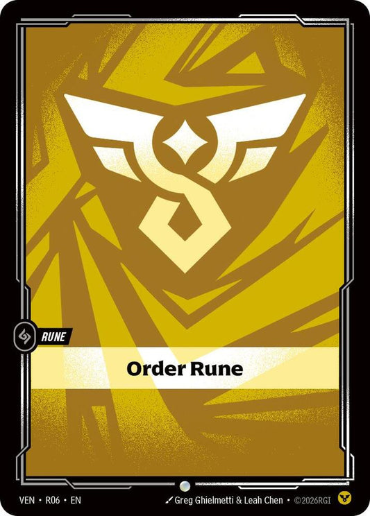 Order Rune [Vendetta] R06