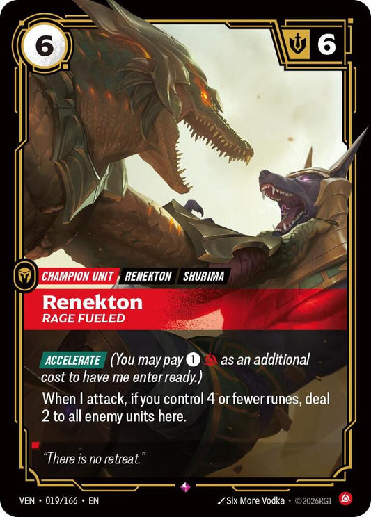 Renekton - Rage Fueled [Vendetta] 019/166