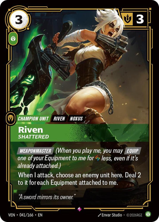 Riven - Shattered [Vendetta] 041/166