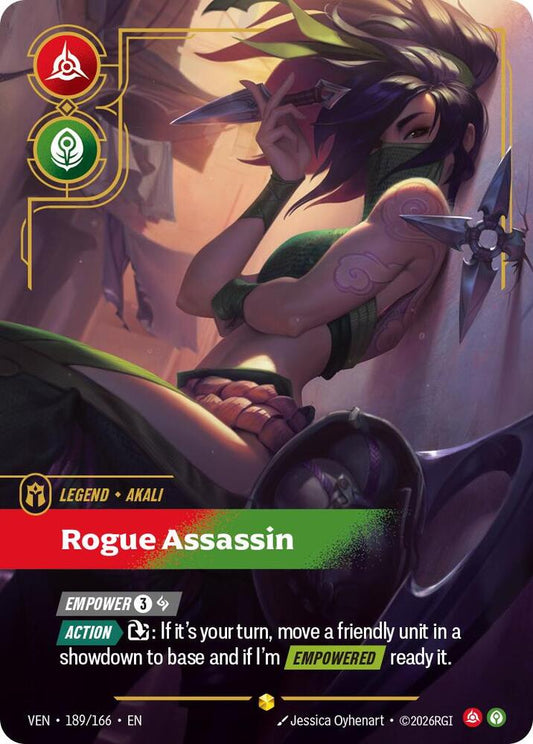 Akali - Rogue Assassin (Overnumbered) [Vendetta] 189/166