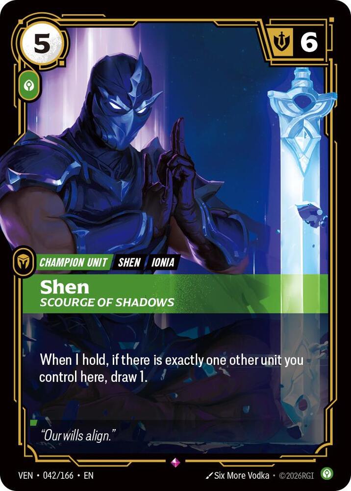 Shen - Scourge of Shadows [Vendetta] 042/166