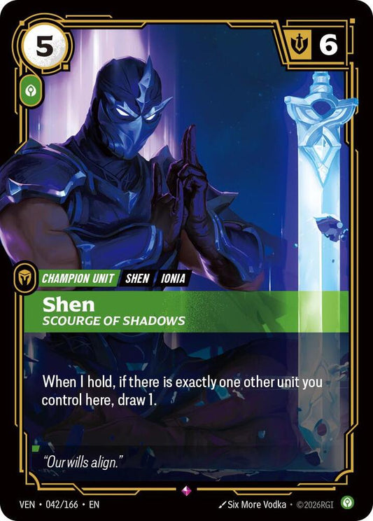 Shen - Scourge of Shadows [Vendetta] 042/166