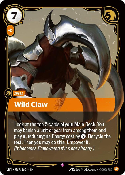 Wild Claw [Vendetta] 089/166