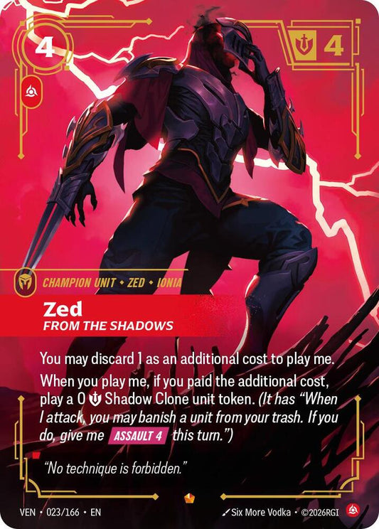 Zed - From the Shadows [Vendetta] 023/166