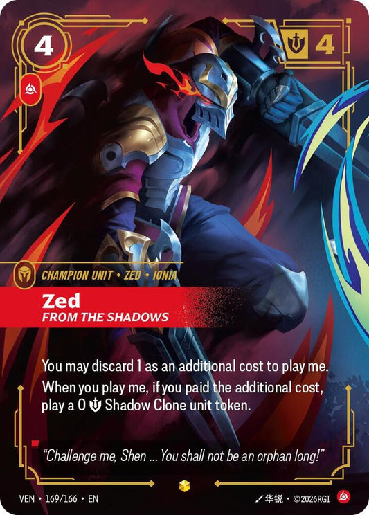 Zed - From the Shadows (Overnumbered) [Vendetta] 169/166
