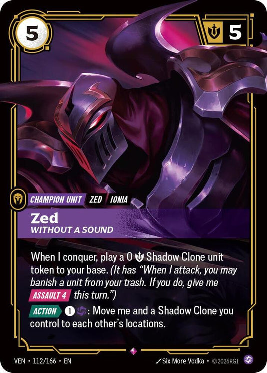 Zed - Without a Sound [Vendetta] 112/166