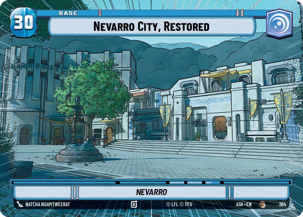 Nevarro City, Restored // Advantage (Hyperspace) [Ashes of the Empire] 284 // T05