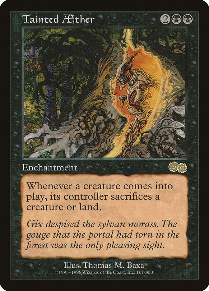Tainted Aether [Urza's Saga] 161