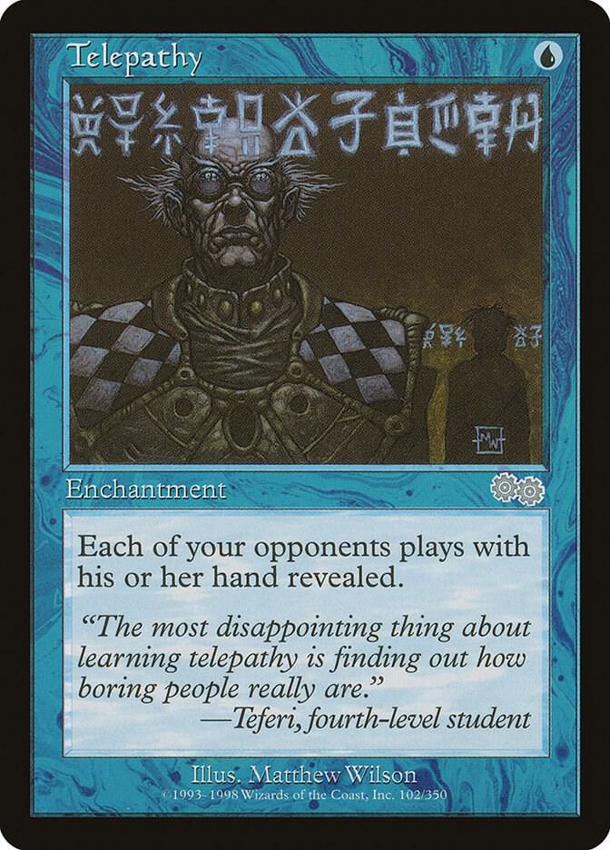 Telepathy [Urza's Saga] 102