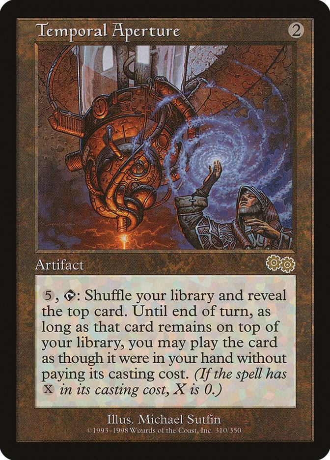 Temporal Aperture [Urza's Saga] 310