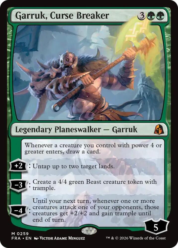 Garruk, Curse Breaker [Reality Fracture] 259