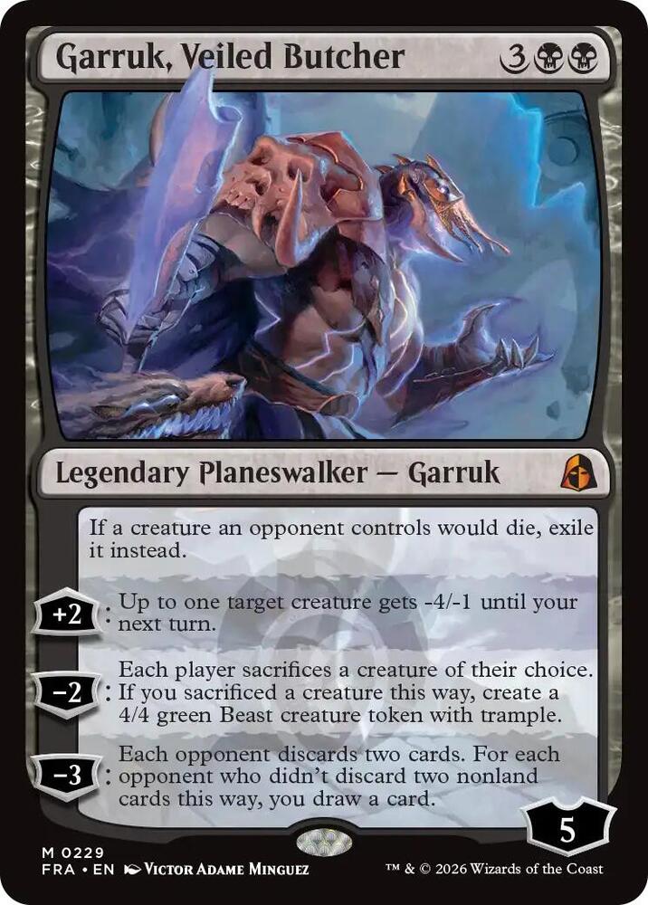 Garruk, Veiled Butcher [Reality Fracture] 229