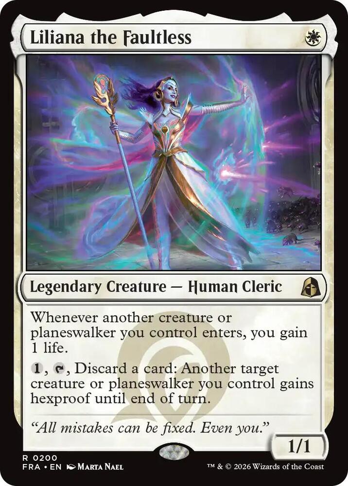 Liliana the Faultless [Reality Fracture] 200
