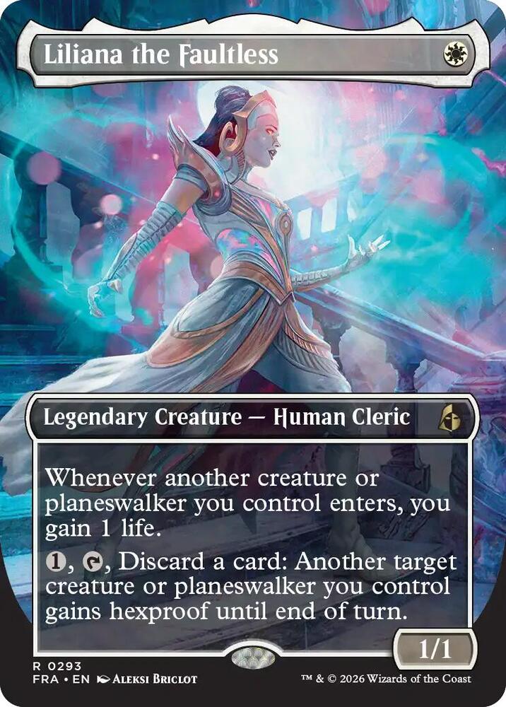 Liliana the Faultless (Borderless) [Reality Fracture] 293
