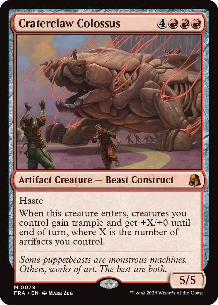 Craterclaw Colossus [Reality Fracture] 78