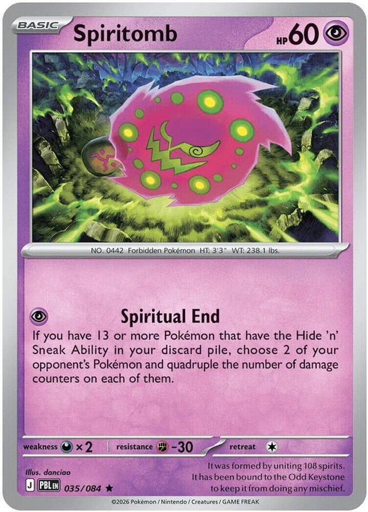 Spiritomb - 035/084 (Non-Holo) [Deck Exclusives] 035/084