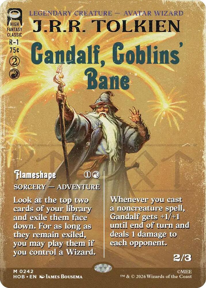 Gandalf, Goblins' Bane (Borderless) [The Hobbit] 242