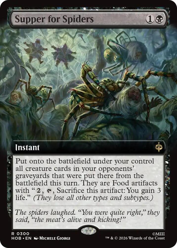 Supper for Spiders (Extended Art) [The Hobbit] 300