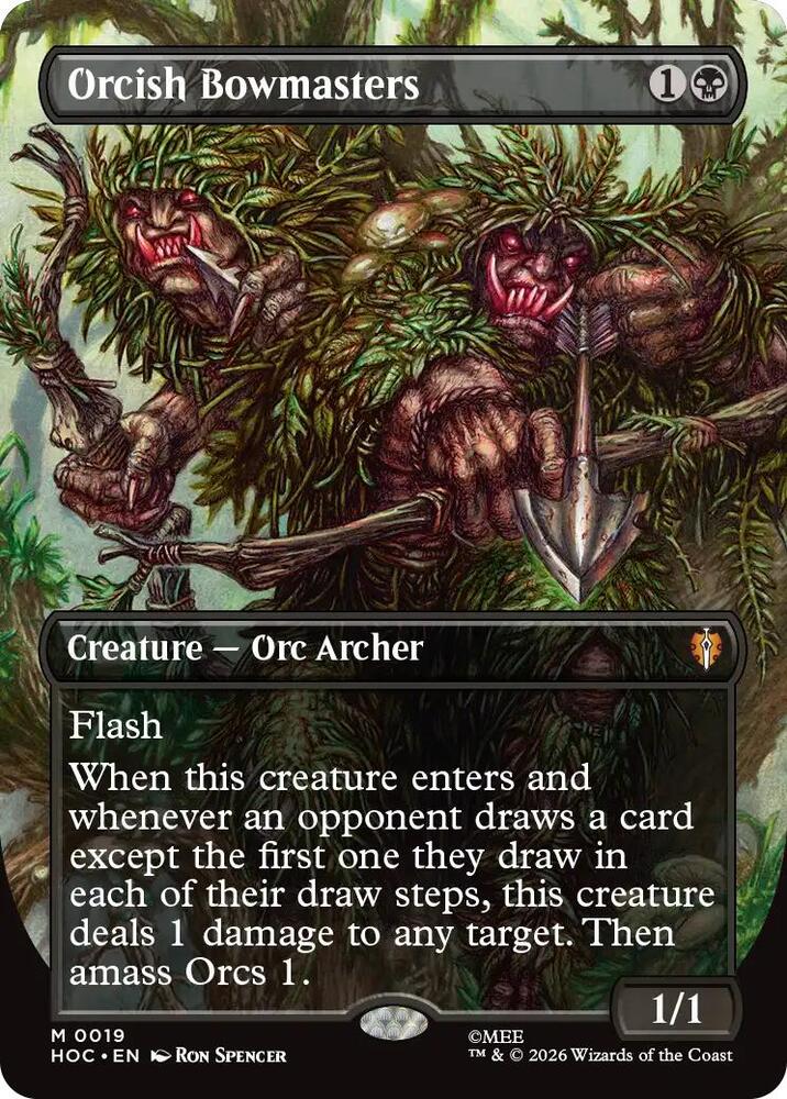 Orcish Bowmasters (Borderless) [The Hobbit: Eternal-Legal] 19