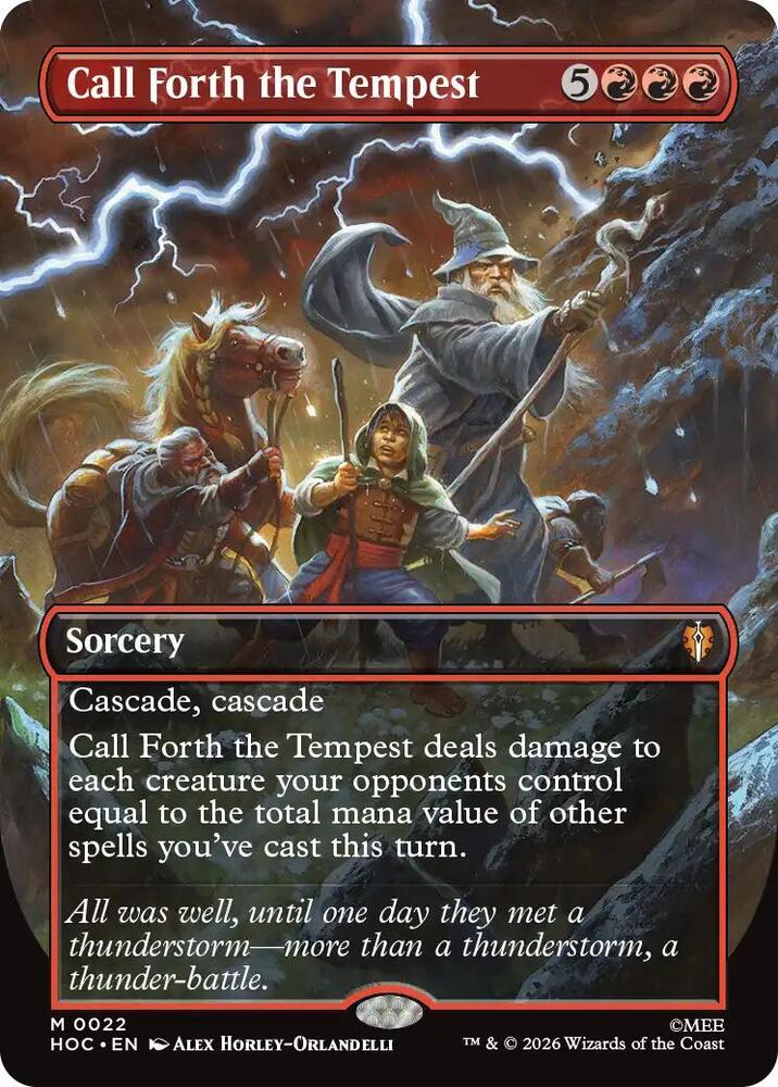 Call Forth the Tempest (Borderless) [The Hobbit: Eternal-Legal] 22