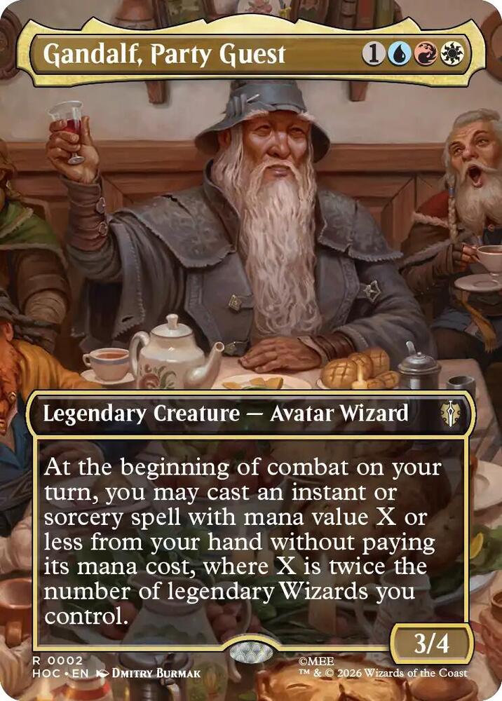Gandalf, Party Guest (Borderless) [The Hobbit: Eternal-Legal] 2