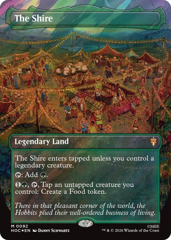 The Shire (Borderless) (Surge Foil) [The Hobbit: Eternal-Legal] 92