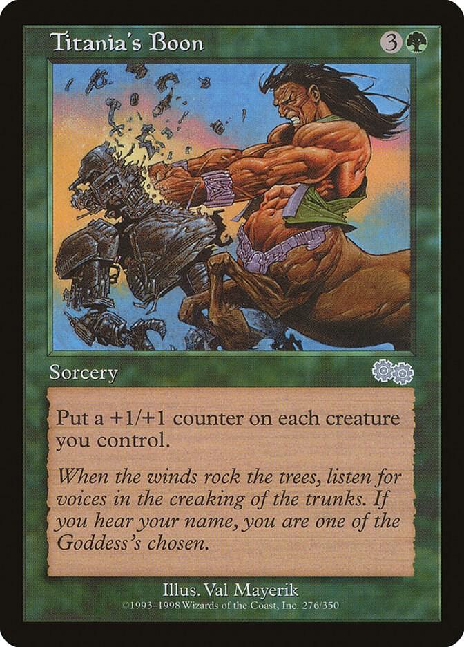 Titania's Boon [Urza's Saga] 276