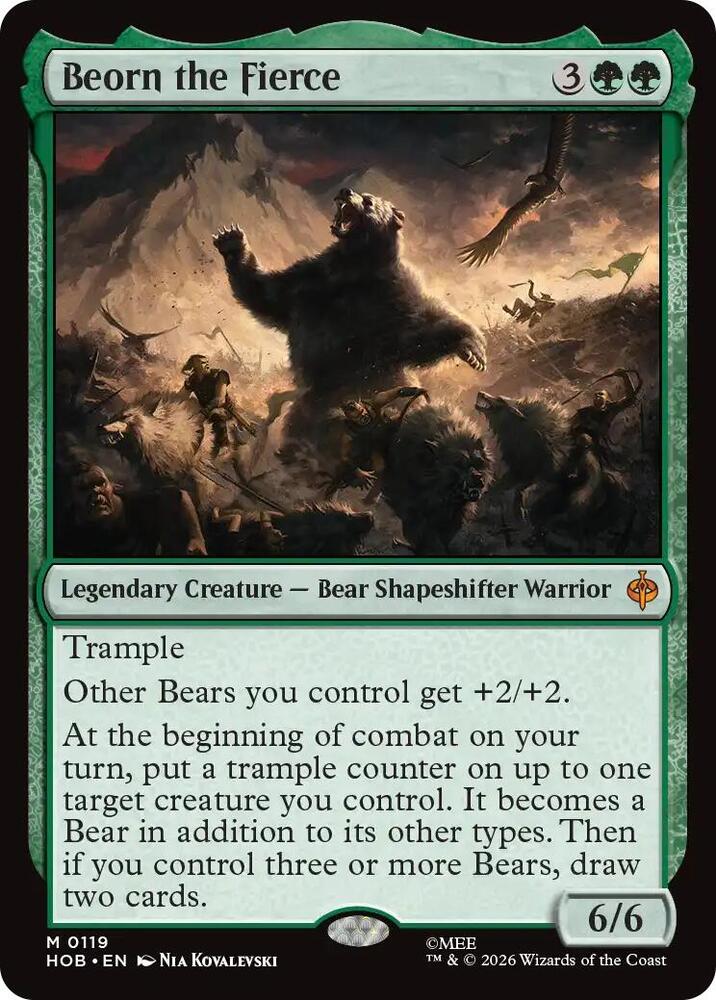 Beorn the Fierce [The Hobbit] 119