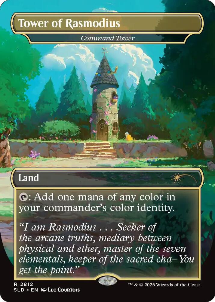 Tower of Rasmodius - Command Tower [Secret Lair Drop Series] 2812