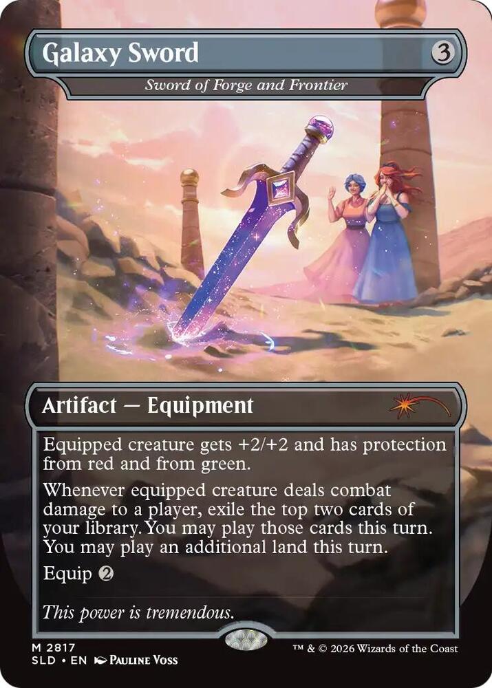 Galaxy Sword - Sword of Forge and Frontier [Secret Lair Drop Series] 2817